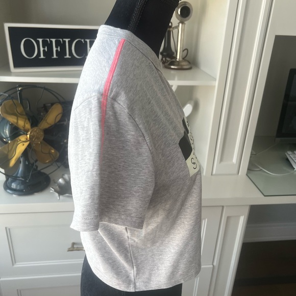 ADIDAS X STELLA MCCARTNEY Grey T-shirt Women’s size Large - Picture 7 of 10